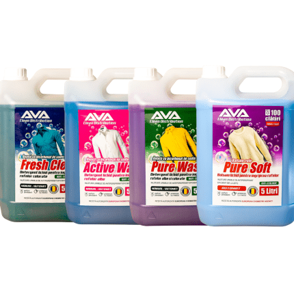 PACHET FAMILY 4x5L - 3 detergeți+1 balsam + CADOU1 + CADOU 2