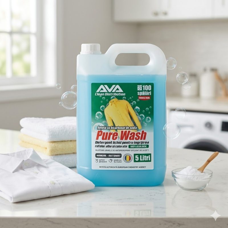 PURE WASH Detergent Lichid de RUfe la 5 litri